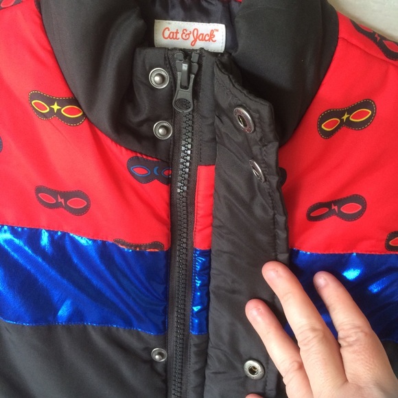 Boys Cat & Jack super Hero vest - Picture 2 of 5